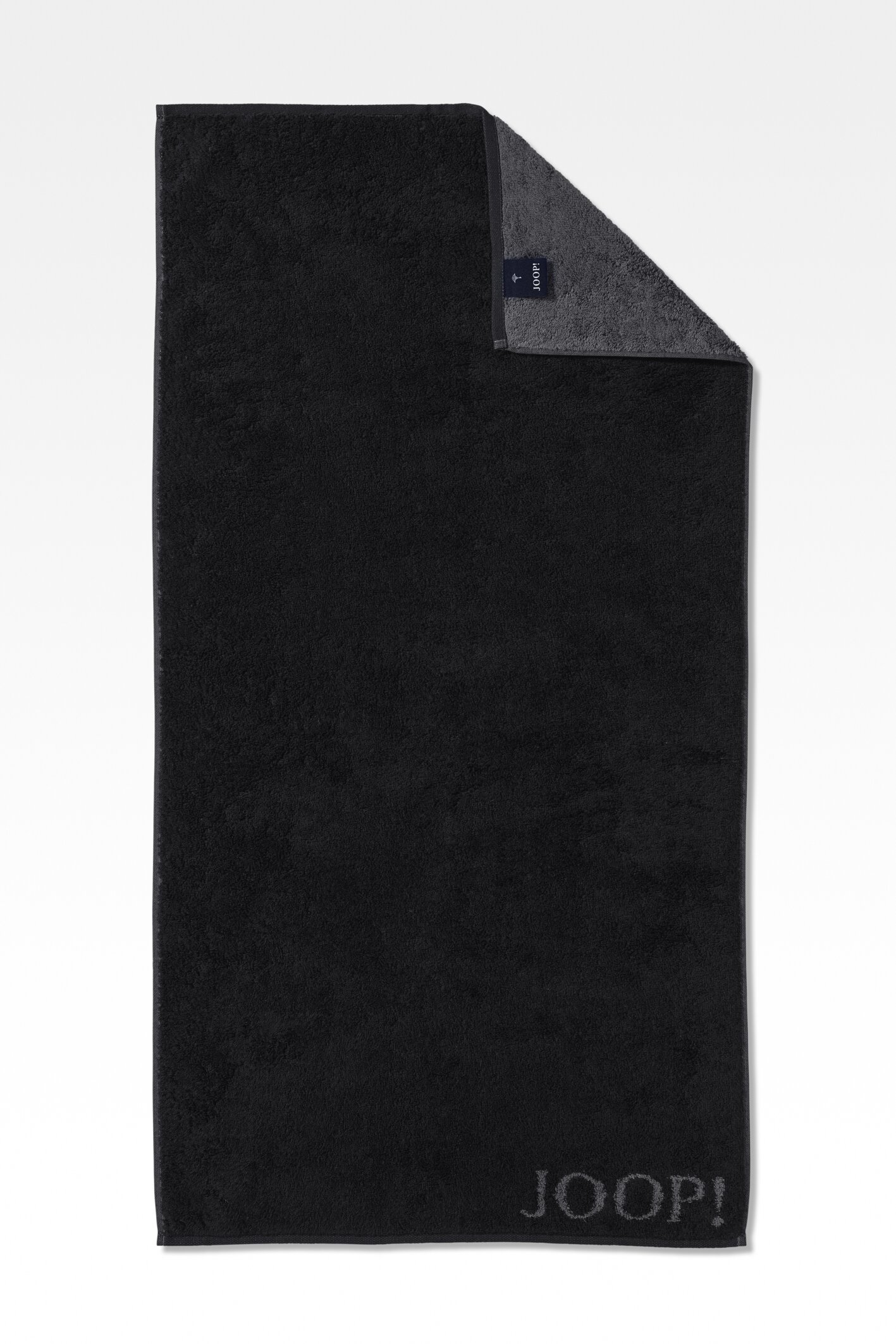 JOOP! Handtuch Classic 50x100cm in Farbe schwarz