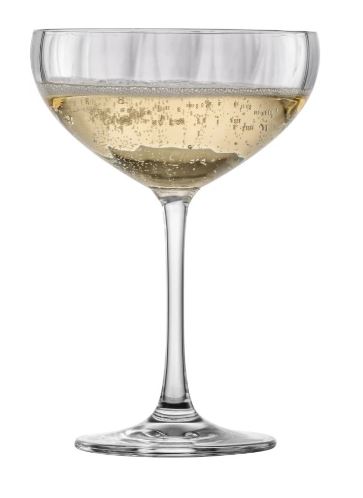 Schott Zwiesel Sektschale 4er-Set BLOSSOM in Farbe transparent, champagne glass, stemmed glass, wine glass, transparent glass, sparkling beverage