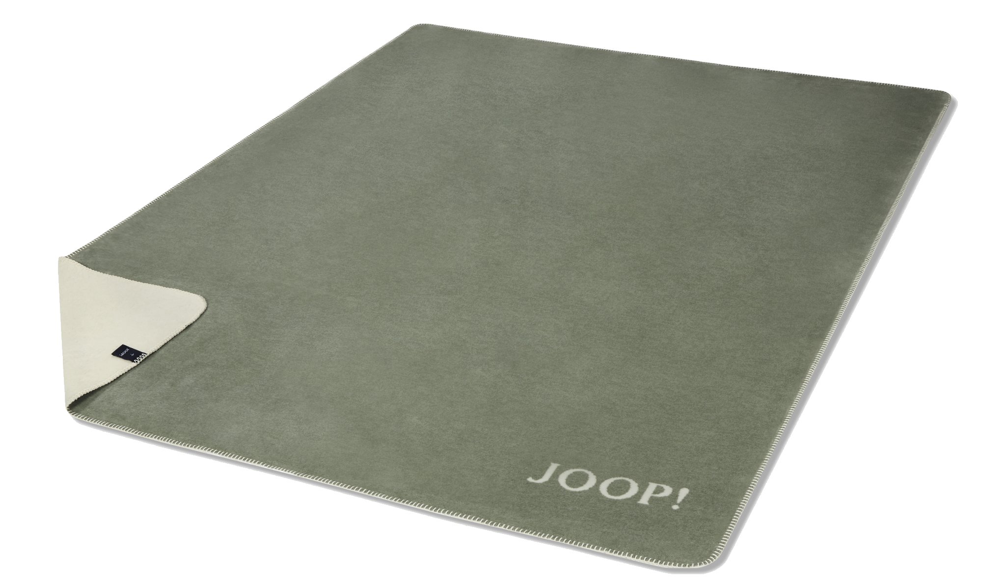 Wohndecke JOOP! 150x200cm in Salbei, Ecru