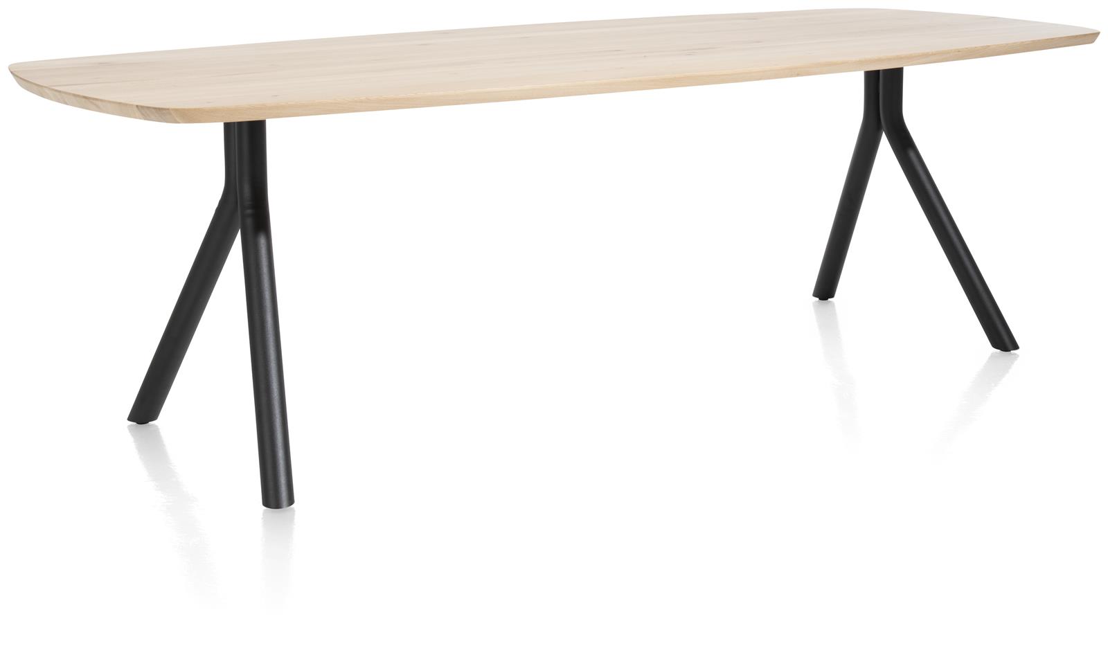 XOOON Tisch oval 220 x 110 cm Arvada 4 ARVADA 40623-NAT