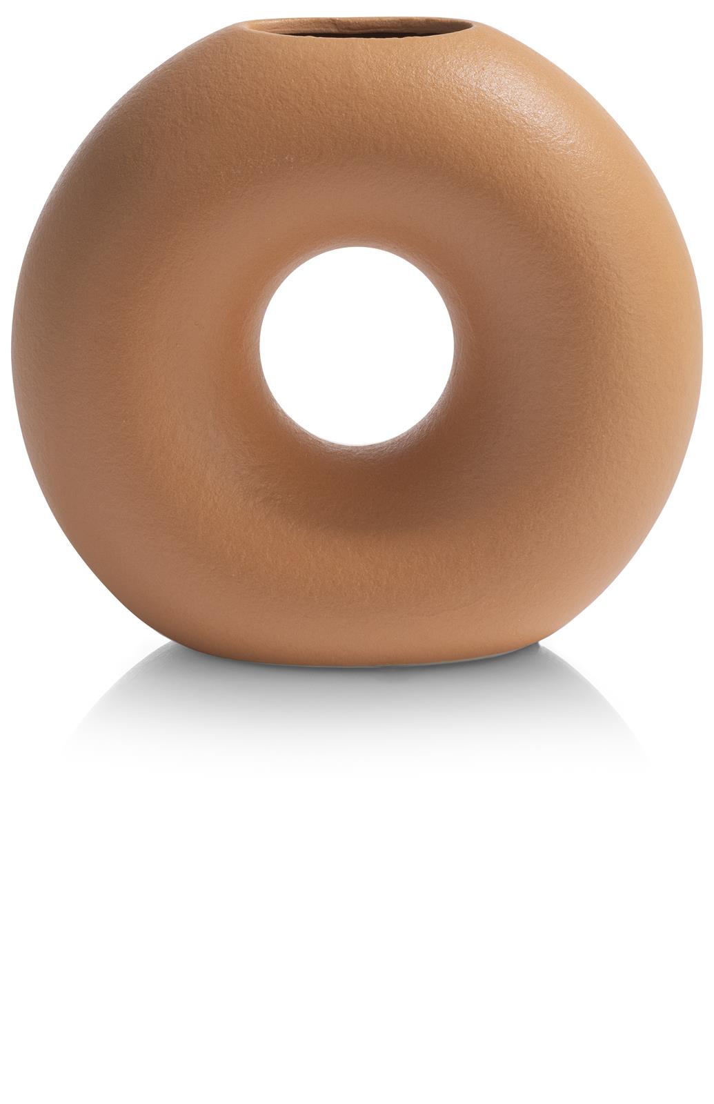 Coco Maison Donut vase h22cm 51402ORA DONUT ca. B24 H22 T8 cm in Coco Maison Donut vase h22cm 51402ORA DONUT ca. B24 H22 T8 cm in