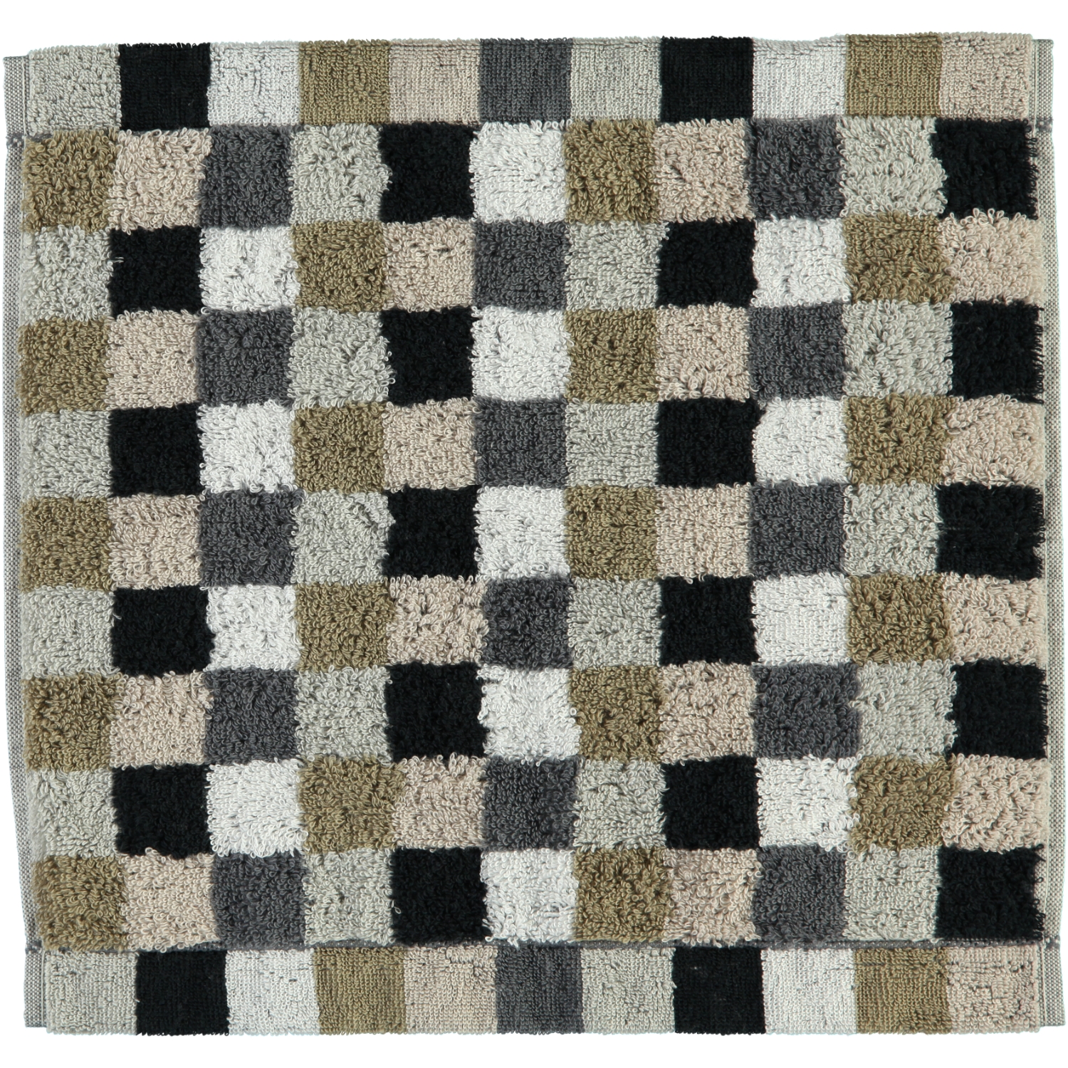 Cawö Seiftuch CUBE 30x30cm in Farbe kiesel