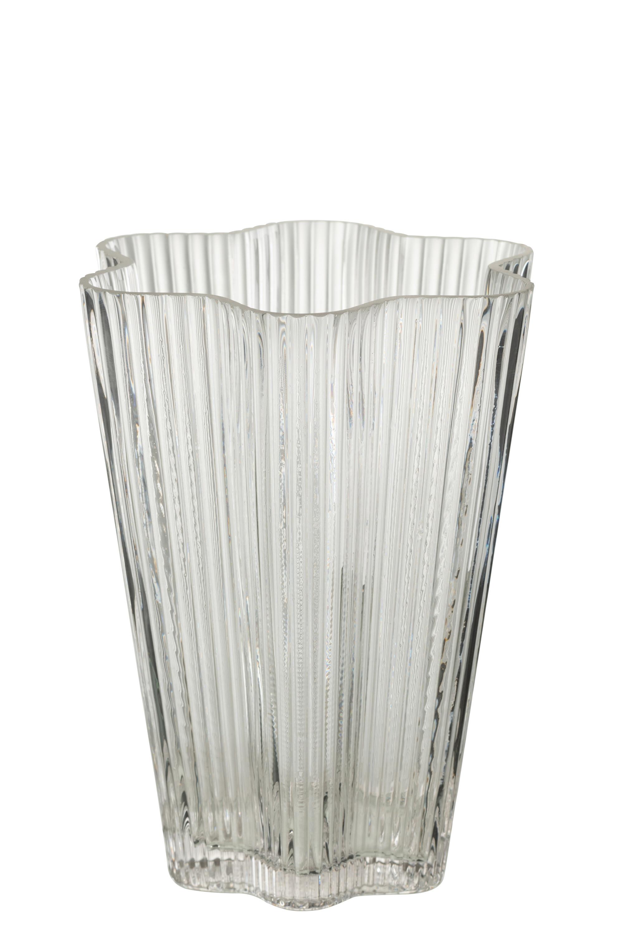 Vase VASEN ca. B15 H20 cm in Transparent