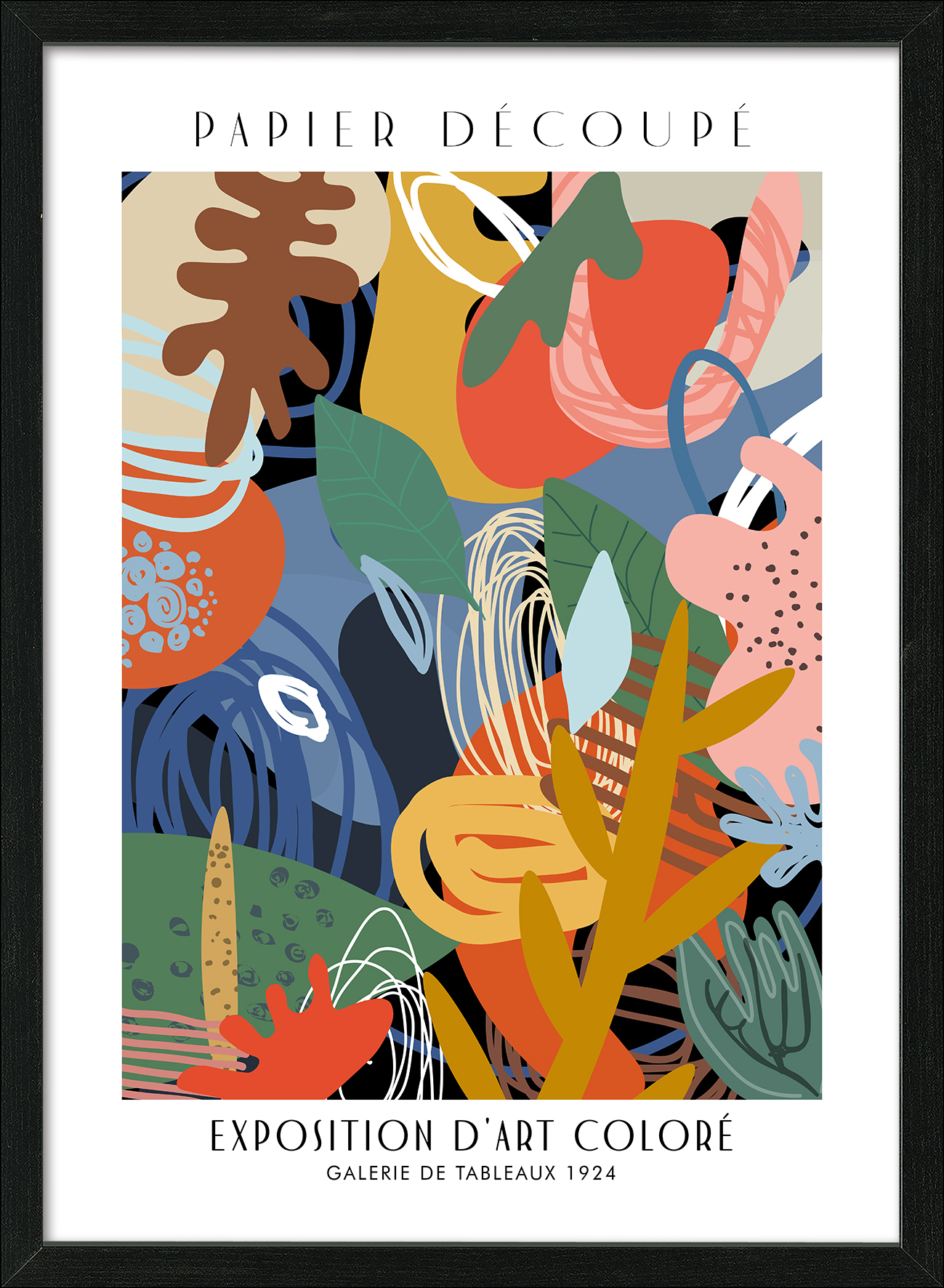 ProArt Framed-Art Scandic Living 55x75cm Exhibition Of Art I