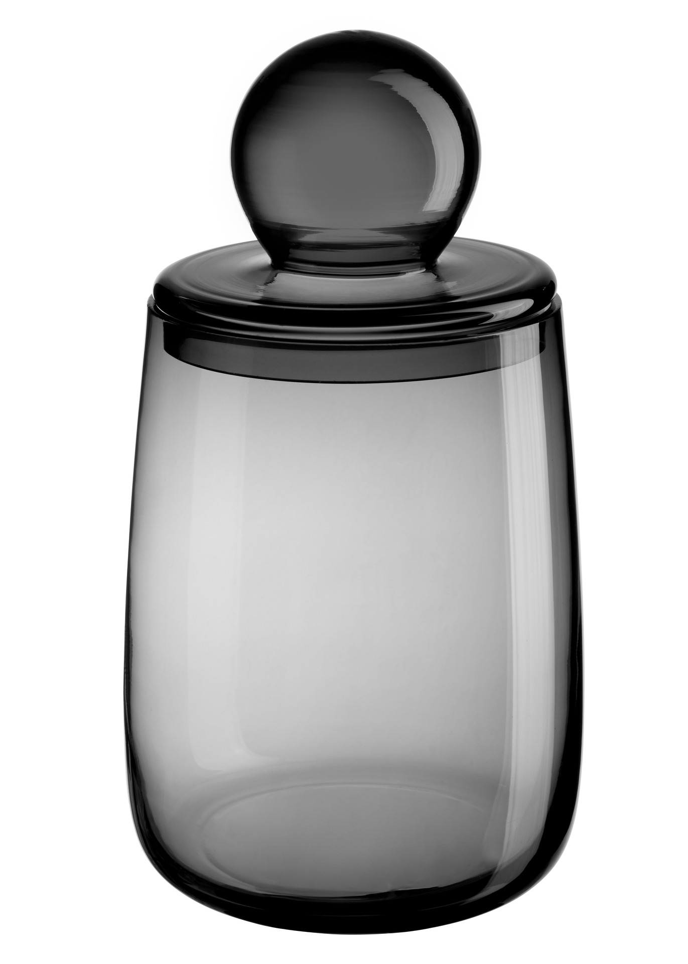 ASA Selection Dose mit Deckel SARABI in Farbe grau glänzend ASA Selection Dose mit Deckel SARABI in Farbe grau glänzend
