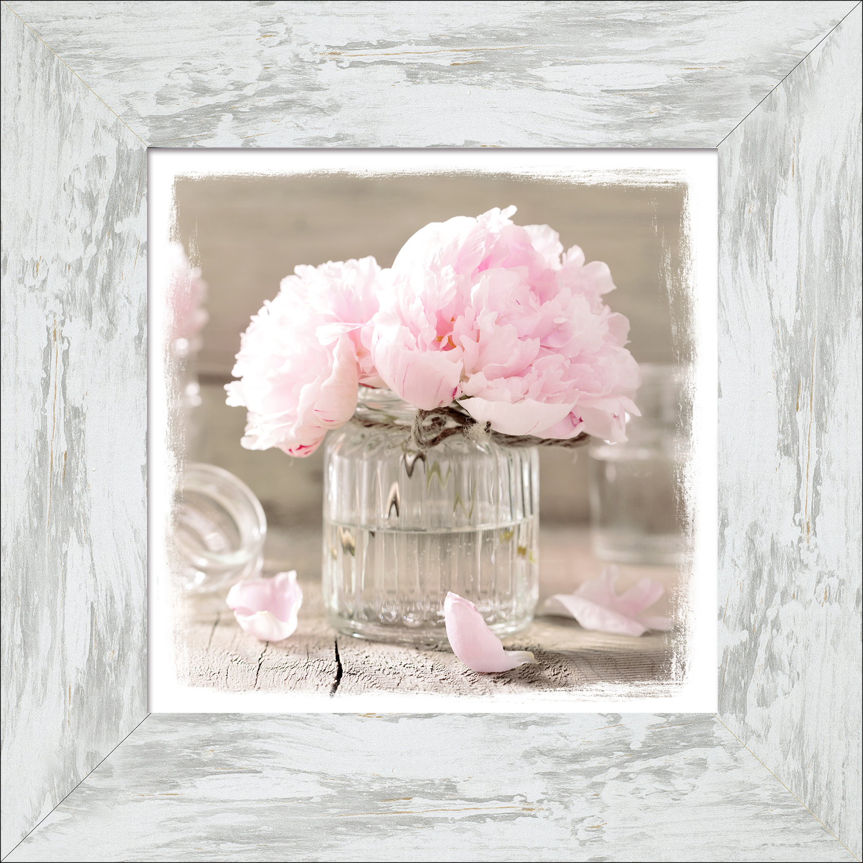 PRO ART New Classic Wood 44x44cm Rose Flowers