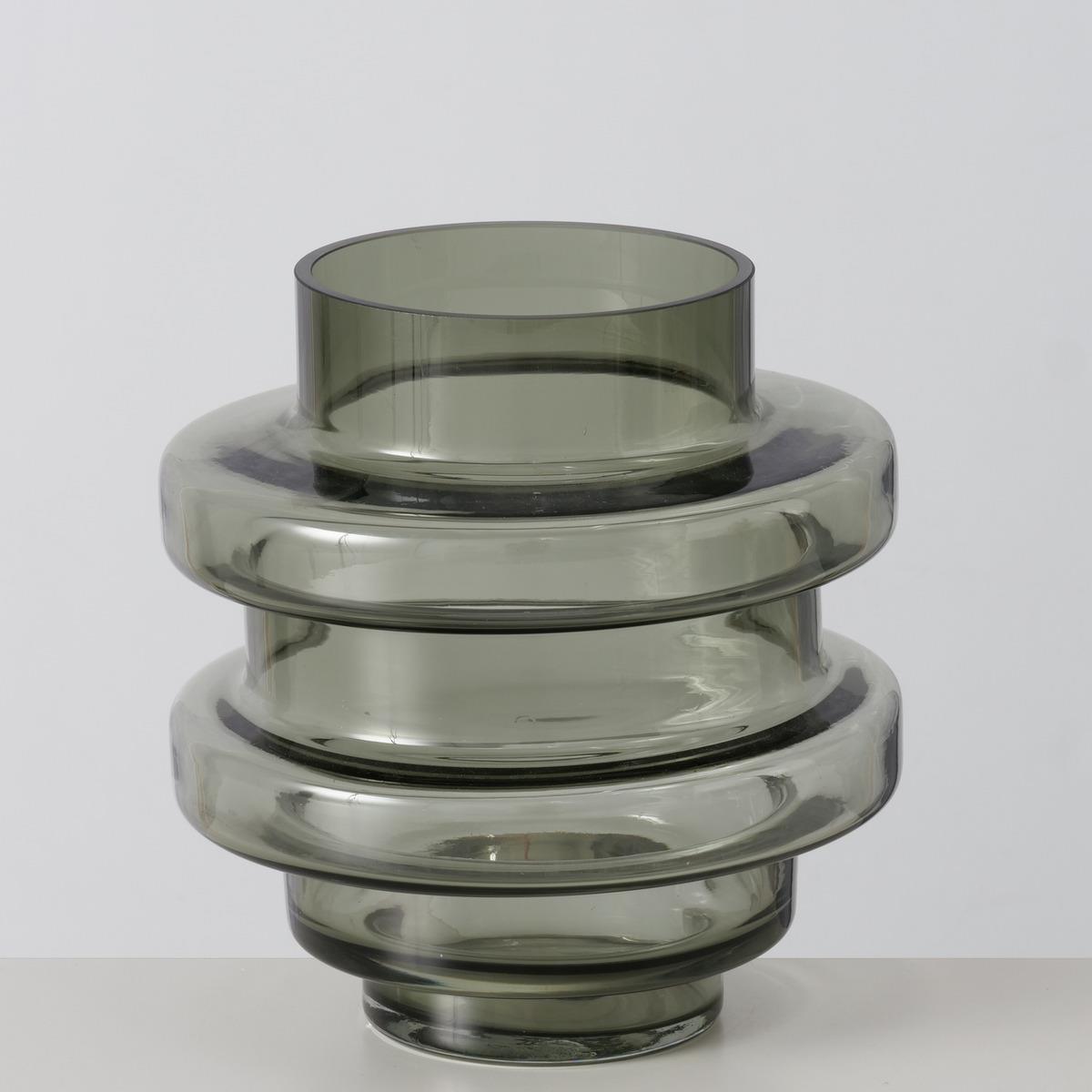Boltze Vase ca. H24 cm, D22 cm in 806 Dunkelgrau