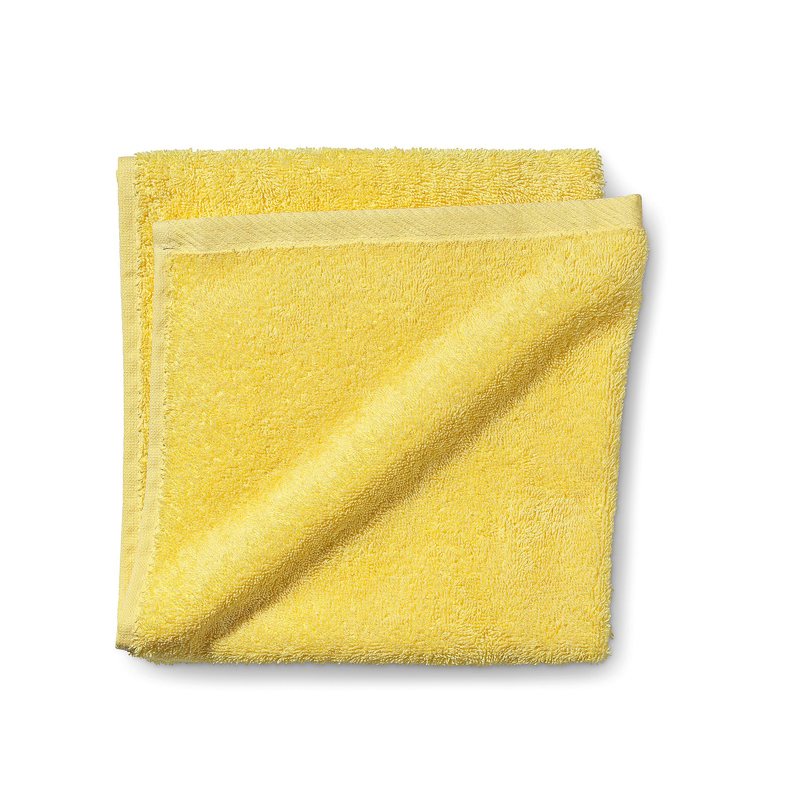 Kela HANDTUCH LADESSA in Farbe Sonnengelb, Handtuch, Badetuch, Baumwolle, Gelb, Weiche Oberfläche