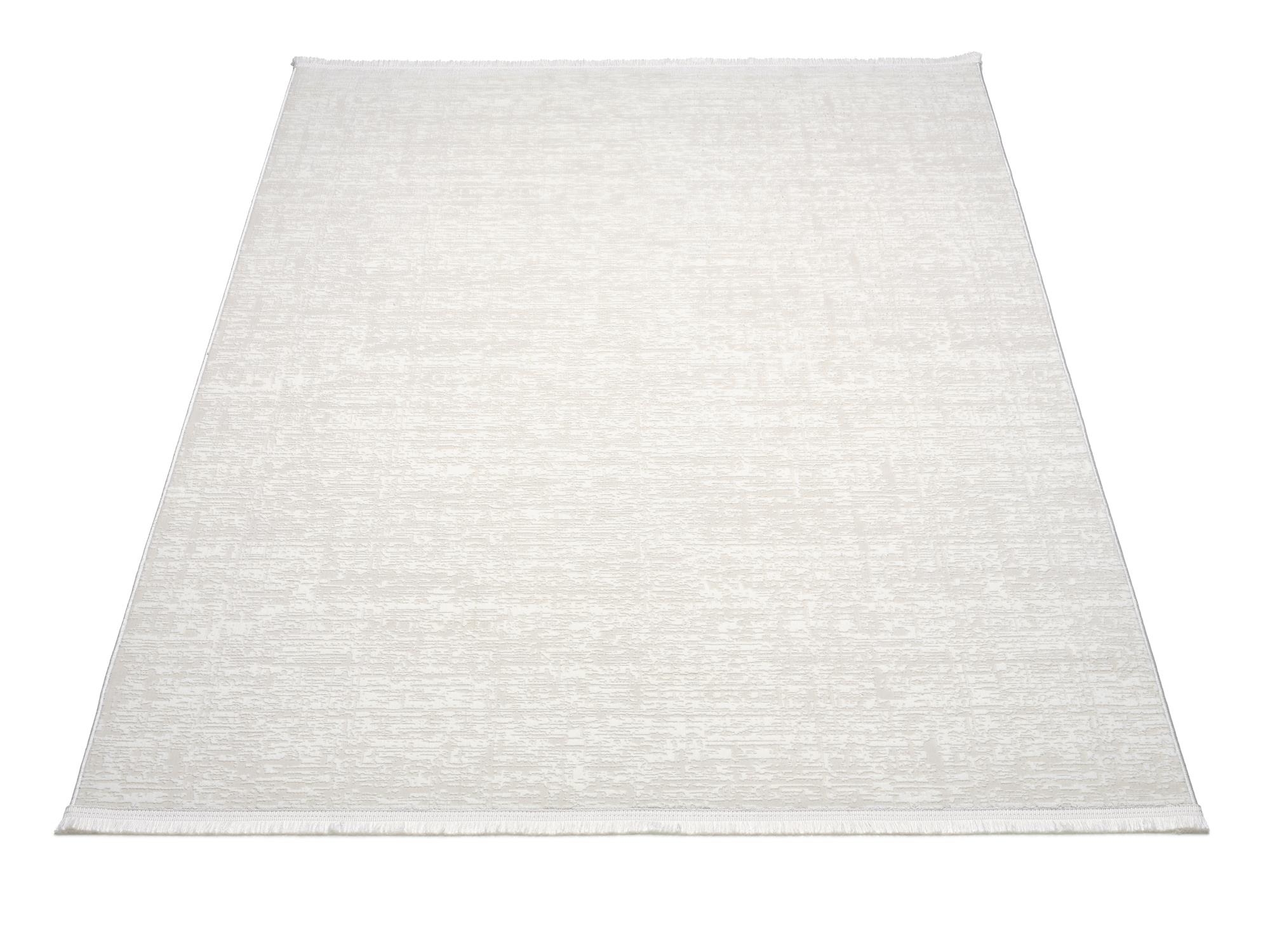 Interliving Designer Teppich IL L-8900 in 686 creme, Teppich, Riesenrippel-Teppich, hell, Noppig-Optik, Flachgewebe