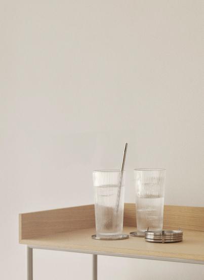 Stelton Strohhalm 4 Stck in Farbe steel