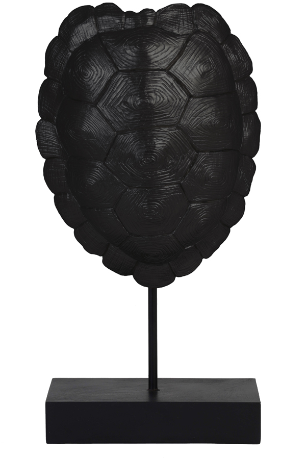 Light & Living Ornament auf Fuß TURTLE in Schwarz