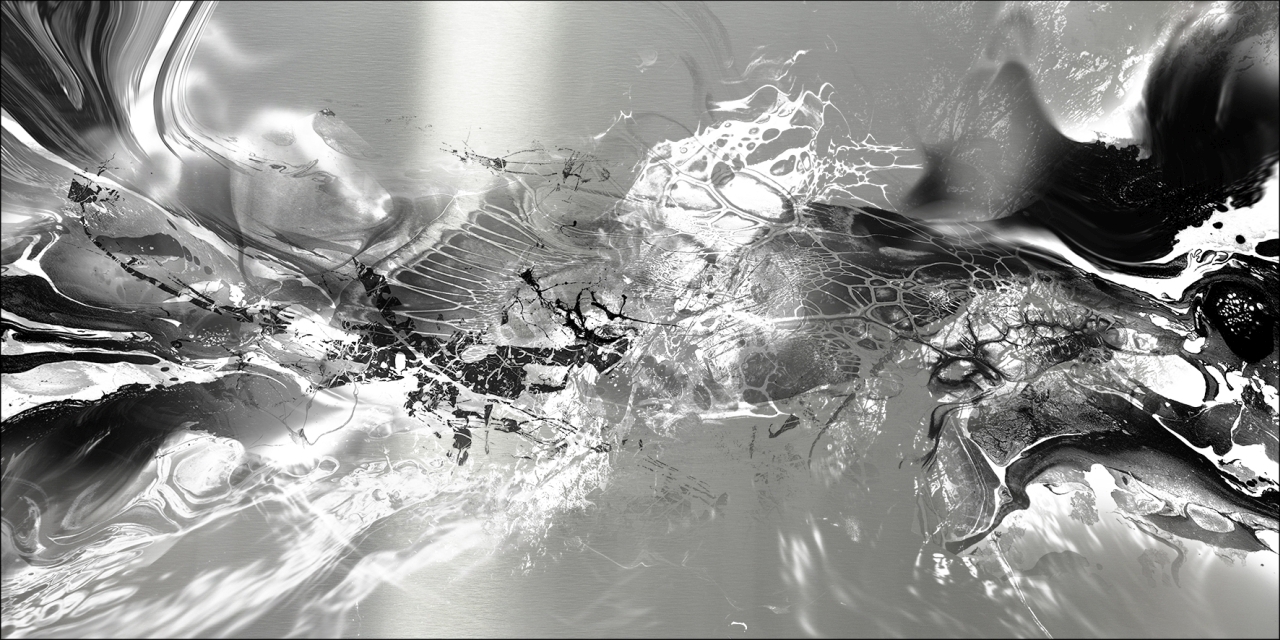 ProArt Alu-Art 100x50cm Abstract waves III