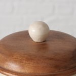 Boltze Vorratsdose Suggy H:14 cm SUGAR in Materialmix creme