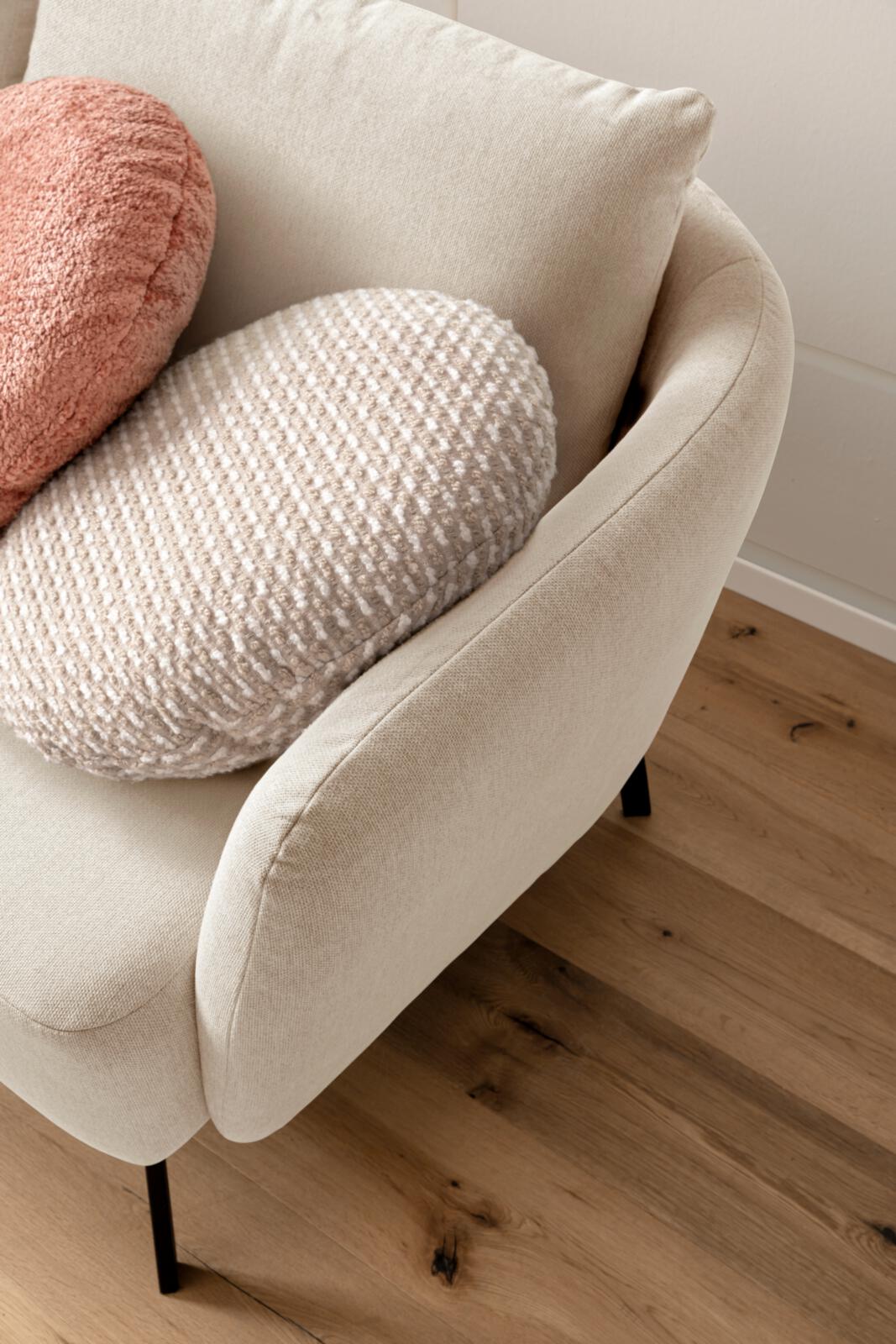 Candy 2-Sitzer NEELA in Stoff Simply clean nature Candy 2-Sitzer NEELA in Stoff Simply clean nature, Kissen, Dekoration für Zuhause, Mobiliar, Kopfkissen, Stuhl