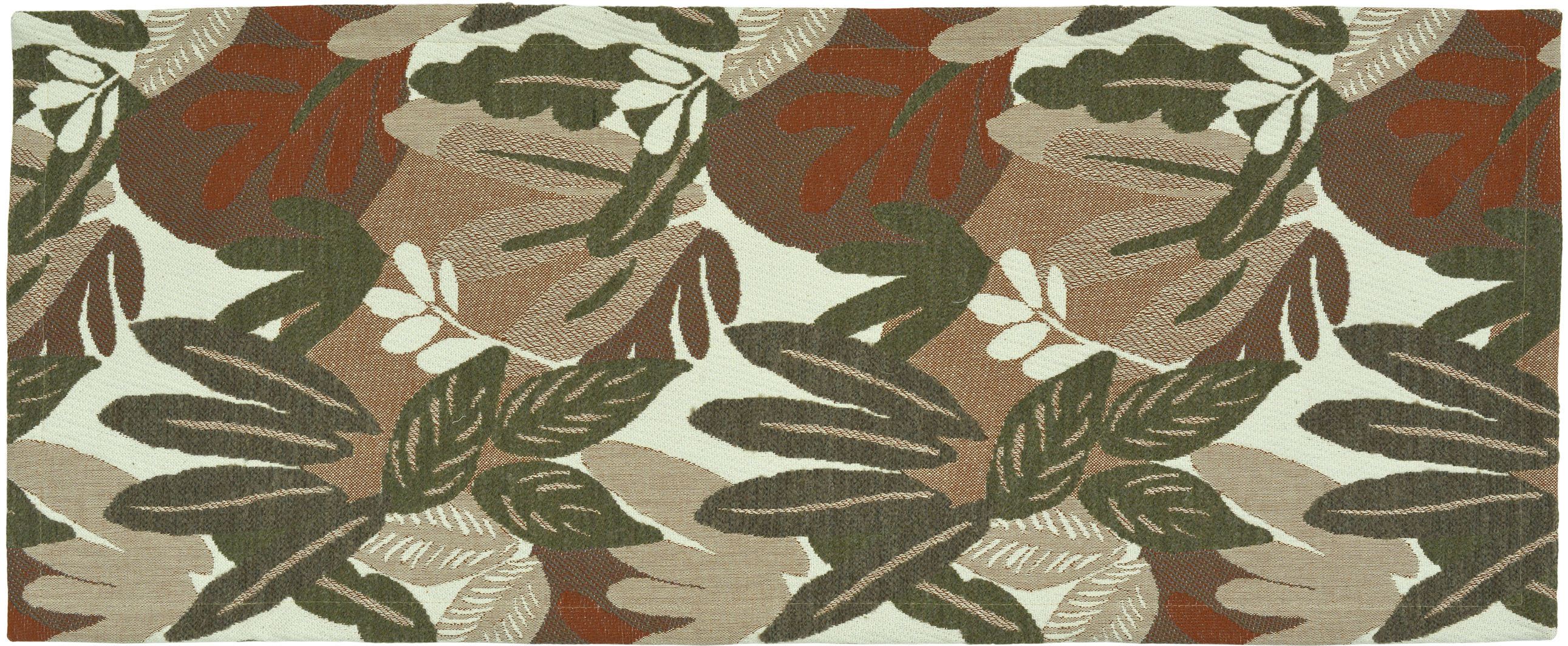 Sander Tischläufer MAINE ca. 35x90cm in Farbe burnt sienna Sander Tischläufer MAINE ca. 35 x 90cm in Farbe burnt sienna, Tapis, Musterblatt, Herbstfarben, Blätter, Wolltapis