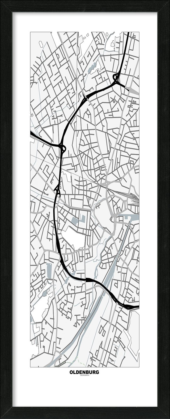 PRO ART Framed-Art Scandic Living 85x35cm Oldenburg PRO ART Framed-Art Scandic Living 85x35cm Oldenburg