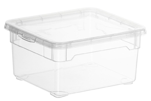 Rotho Clearbox CLEAR in Farbe Transparent
