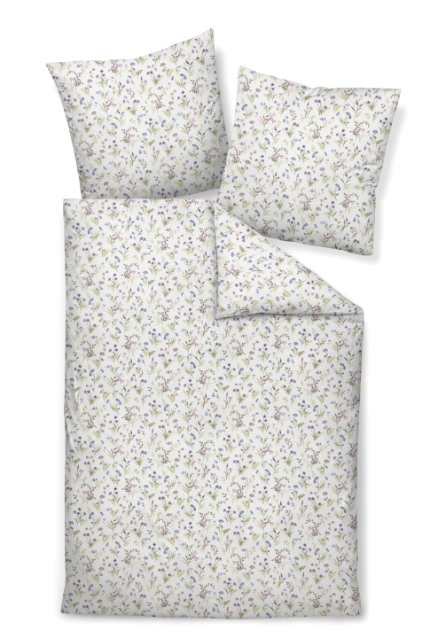 Janine Design Bettwäsche DAVOS ca. 135x200cm in Farbe beere grün