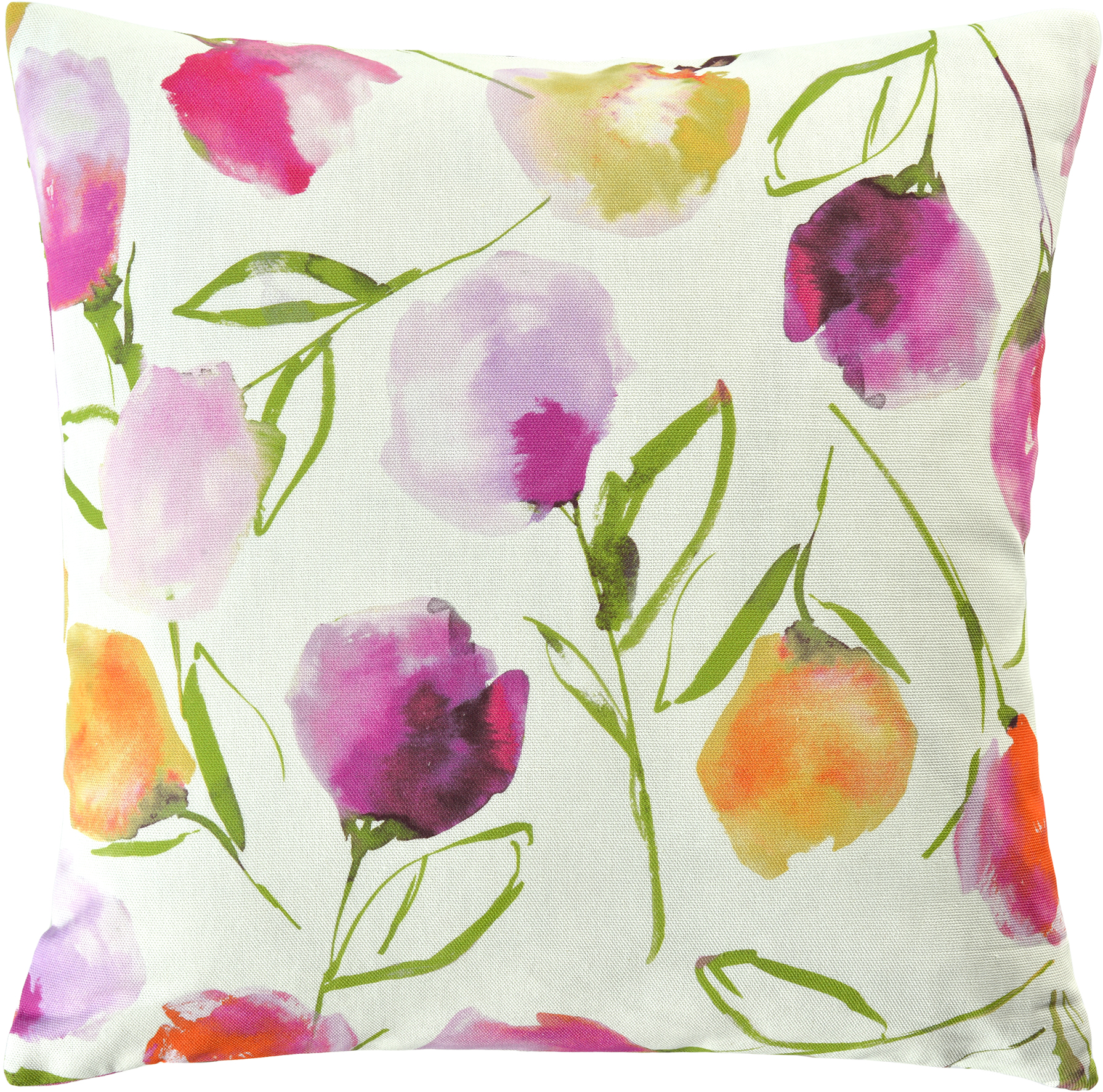 Sander Kissenhülle FRESH TULIPS ca. 50 x 50cm in Farbe original, Kissen, Dekoration für Zuhause, Pflanze, Rose