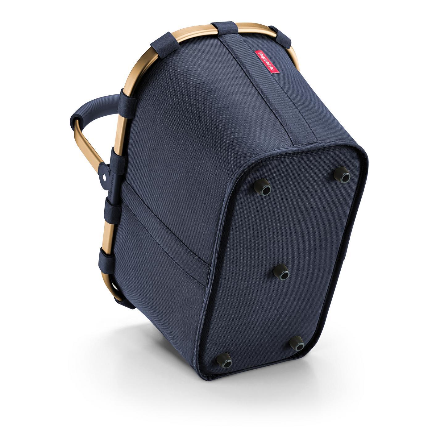 Reisenthel CARRYBAG in Farbe midnight gold, Koffer, Rucksack, Trolley, Nylon, Schwarz/blau