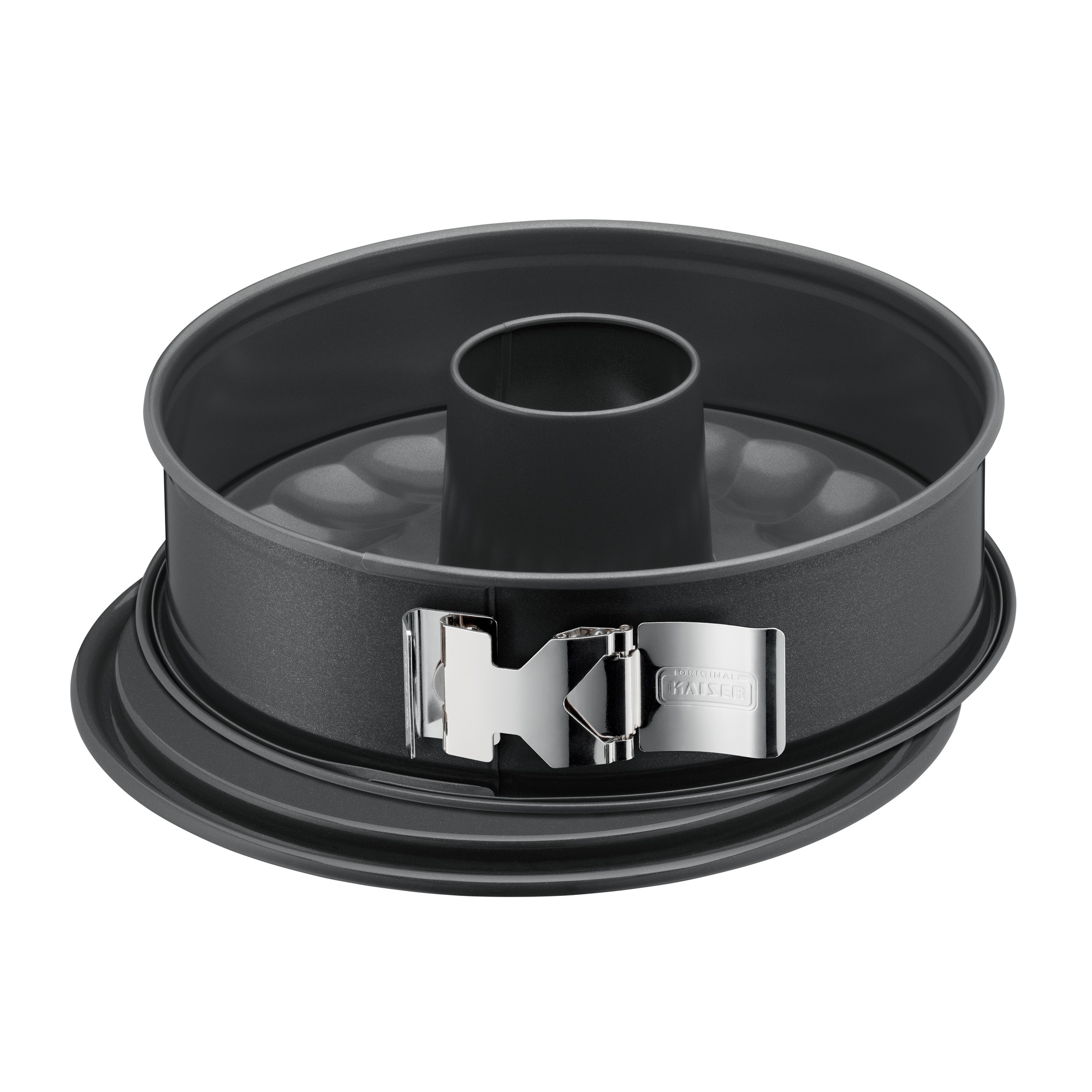 Kaiser Springform mit 2 Böden Ø 28 cm La in schwarz