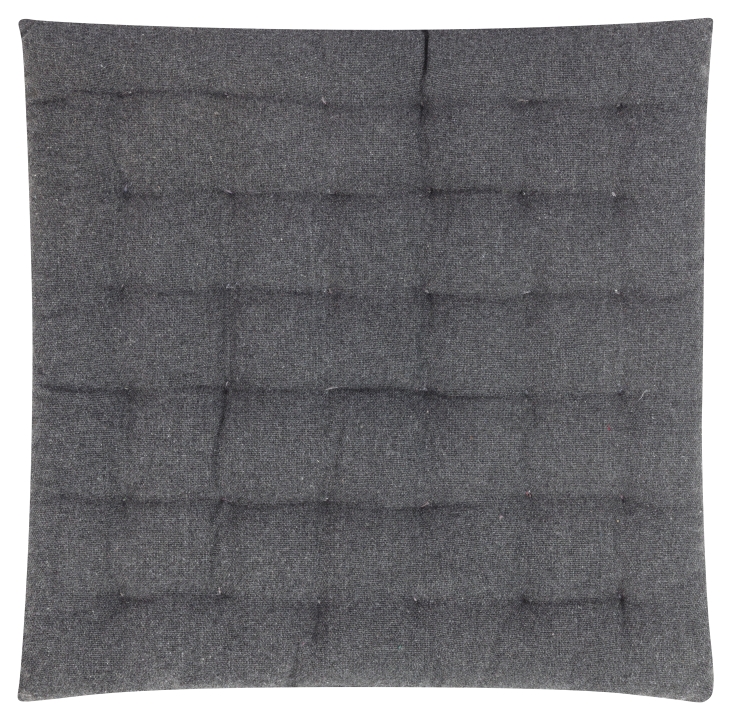 Magma Heimtex Stuhlkissen FREYA ca. 40x40cm in Farbe anthrazit