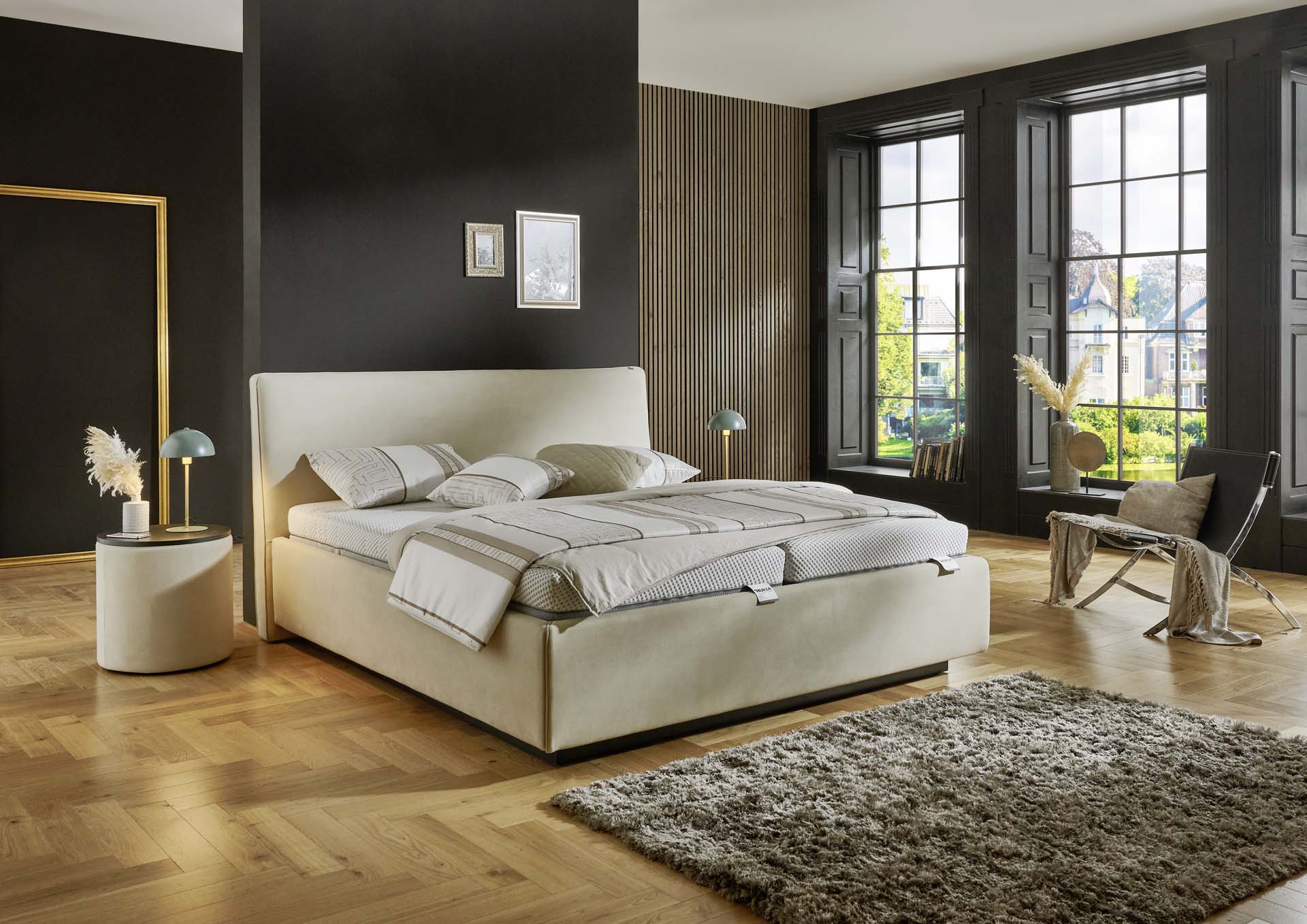 Hukla Comfortbetten Polsterbett HU-PB24036 ca. 180x200cm in Stoff Felina natur Hukla Comfortbetten Polsterbett HU-PB24036 ca. 180x200cm in Stoff Felina natur