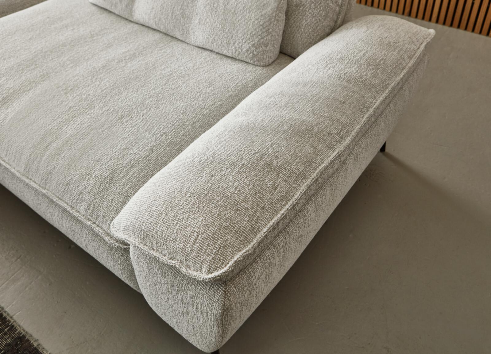 Hukla Polsterecke VS-HU1193 ca. 297x197cm in Stoff Loft ecru, Kissen, Dekoration für Zuhause, Kopfkissen, Mobiliar, Kissen, Dekoration für Zuhause, Kopfkissen, Mobiliar