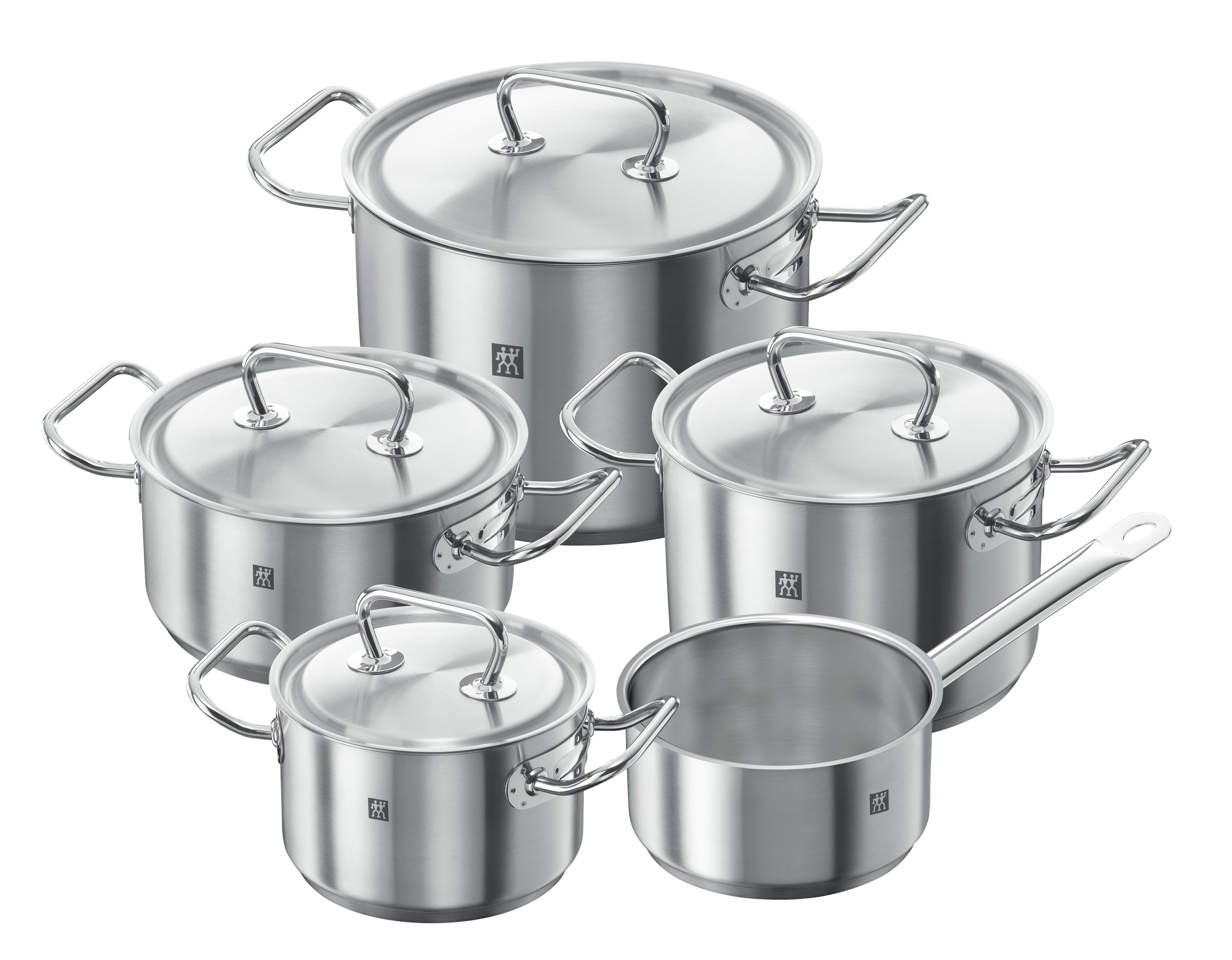 Zwilling Kochtopfset TWIN CLASSIC 5-teilig in Farbe 18/10 Edelstahl Zwilling Kochtopfset TWIN CLASSIC 5-teilig in Farbe 18/10 Edelstahl