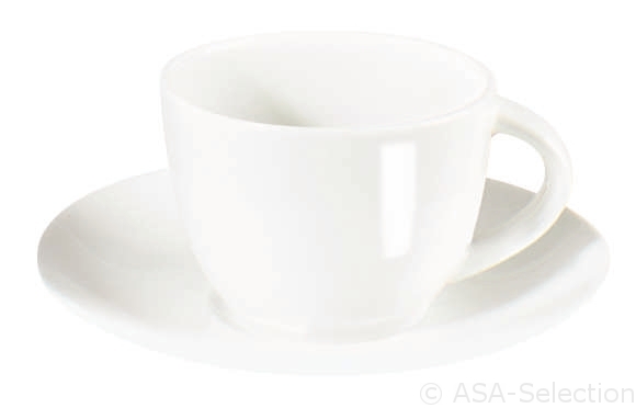 ASA Selection Espressotasse mit Unterer ATABLE in Farbe weiß glänzend