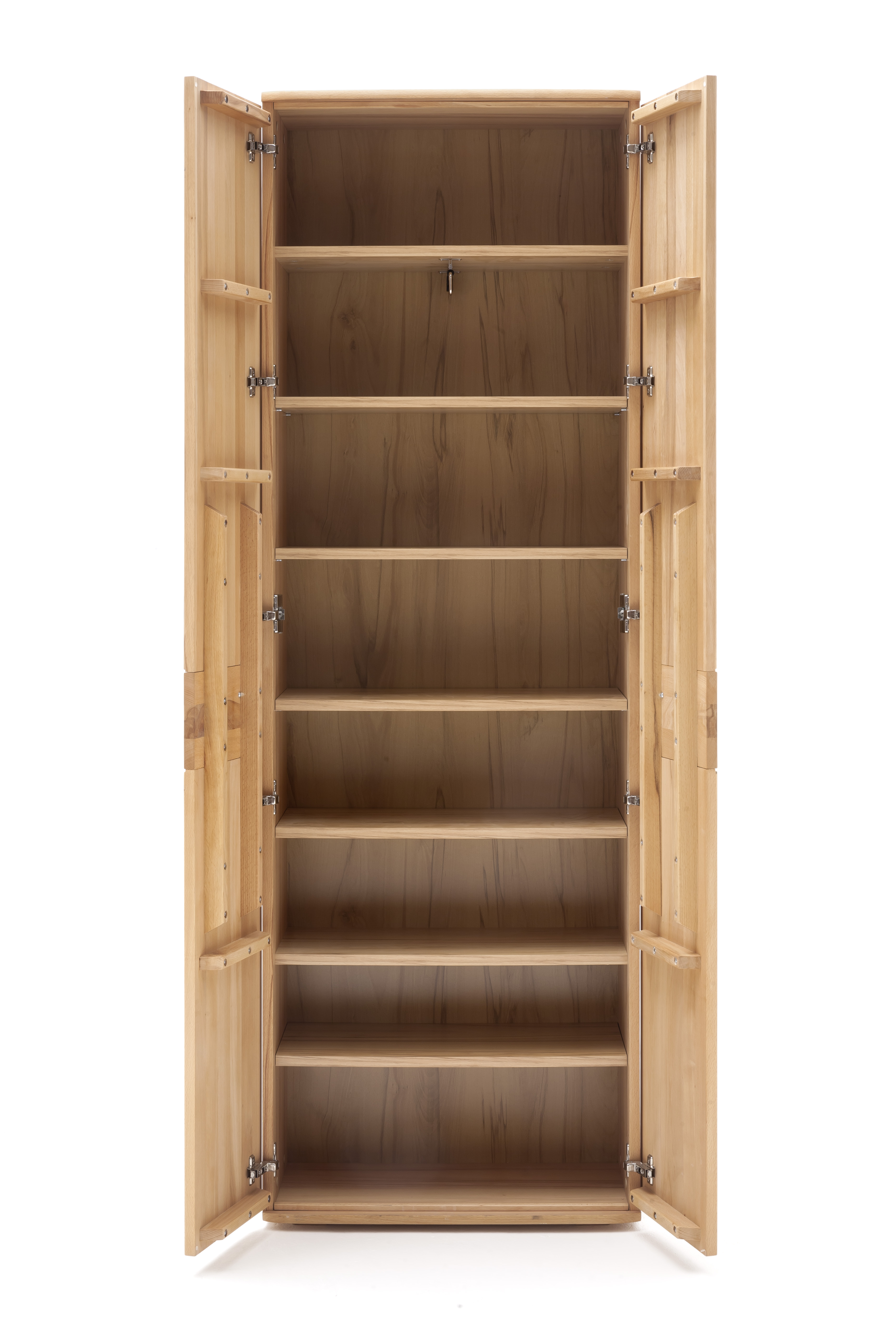 MCA Furniture Garderobenschrank VEDURA in Front Kernbuche massiv geölt