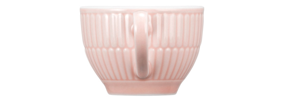 Seltmann Weiden Espressoobertasse 0,10 l Amina 3 Rosé , Pokal, Töpferei, Porzellan, Schale, Krug