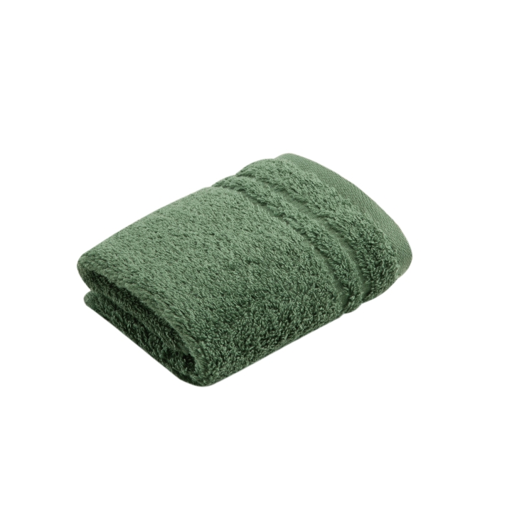 Vossen Seiftuch Vienna Style Supersoft ca. 30x30cm in Farbe evergreen