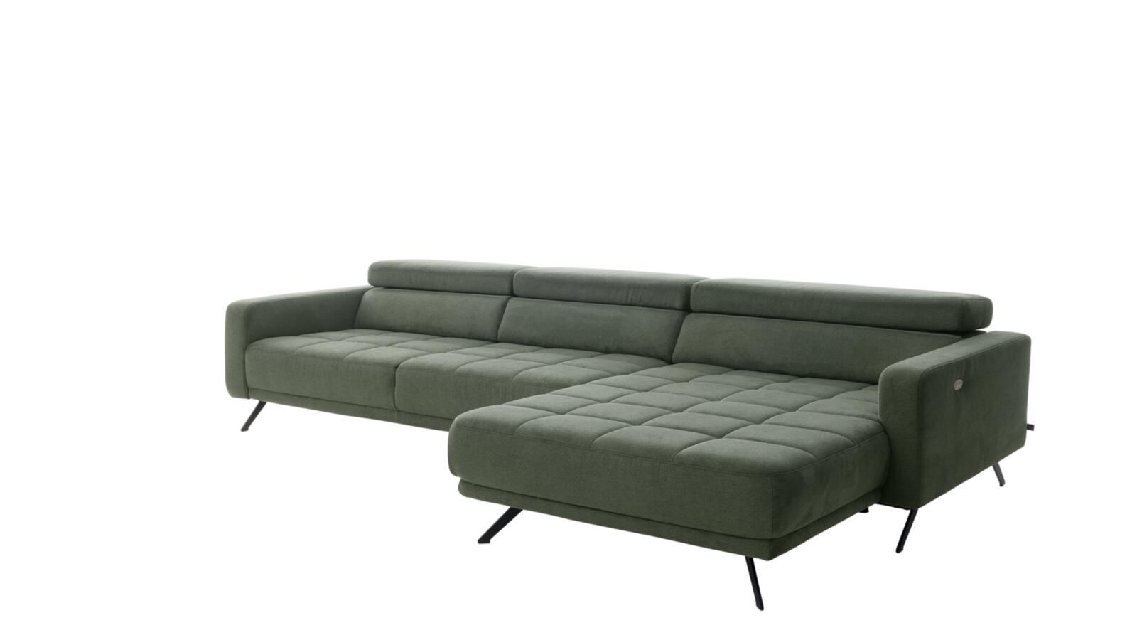 Interliving Polstergruppe IL 4303 ca. 323x190 in Grün Interliving Polstergruppe IL 4303 ca. 323x190cm in Stoff Cyber moos, Couch, Mobiliar