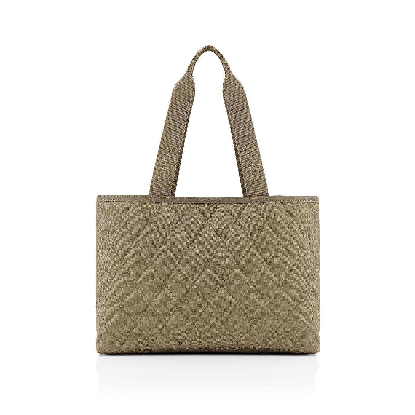 Reisenthel Classic Shopper l in Farbe rhombus olive