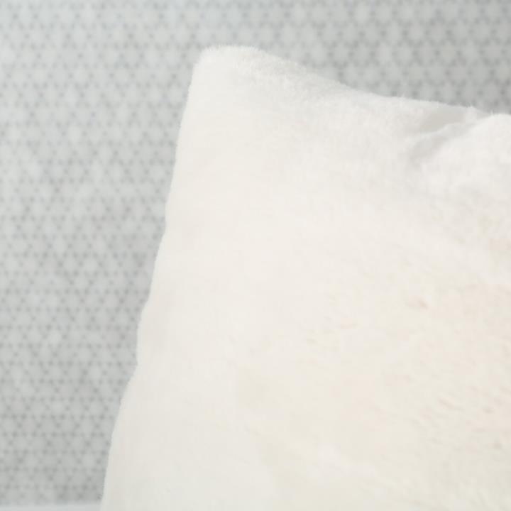 Boltze Kissen Storan in Farbe Creme, Handtuch, weiß, Frottee, Baumwolle
