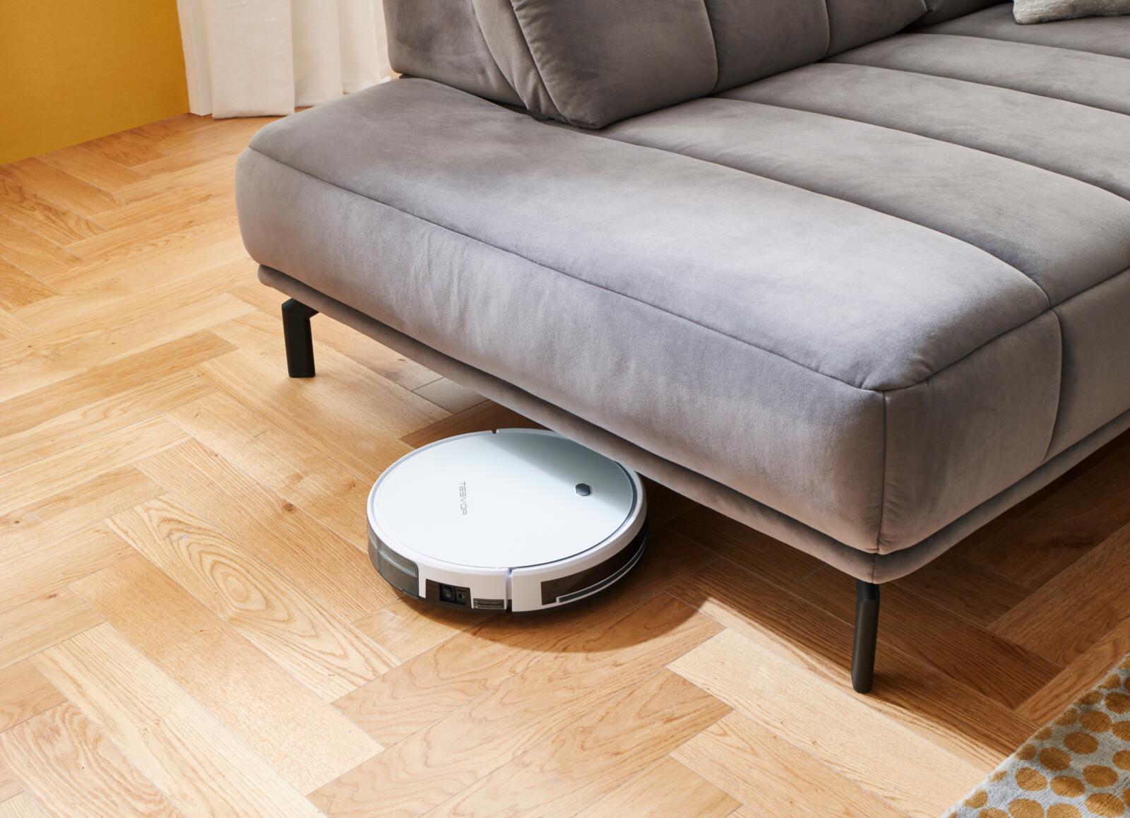 Modulmaster Wohnlandschaft MM-MP1152 ca. 383x219cm in Stoff Salsa grey, Sofa, Sofa-Liege, Wohnzimmer, Staubsauger-Roboter, Roboterstaubsauger