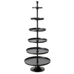 Boltze Etagere Phil in Farbe Aluminium schwarz Boltze Etagere Phil in Farbe Aluminium schwarz
