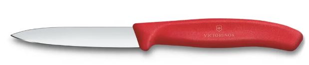 Victorinox Swiss Classic Obst- und Gemüsemesser 8 cm Rot/Silber Klinge - Bild 2