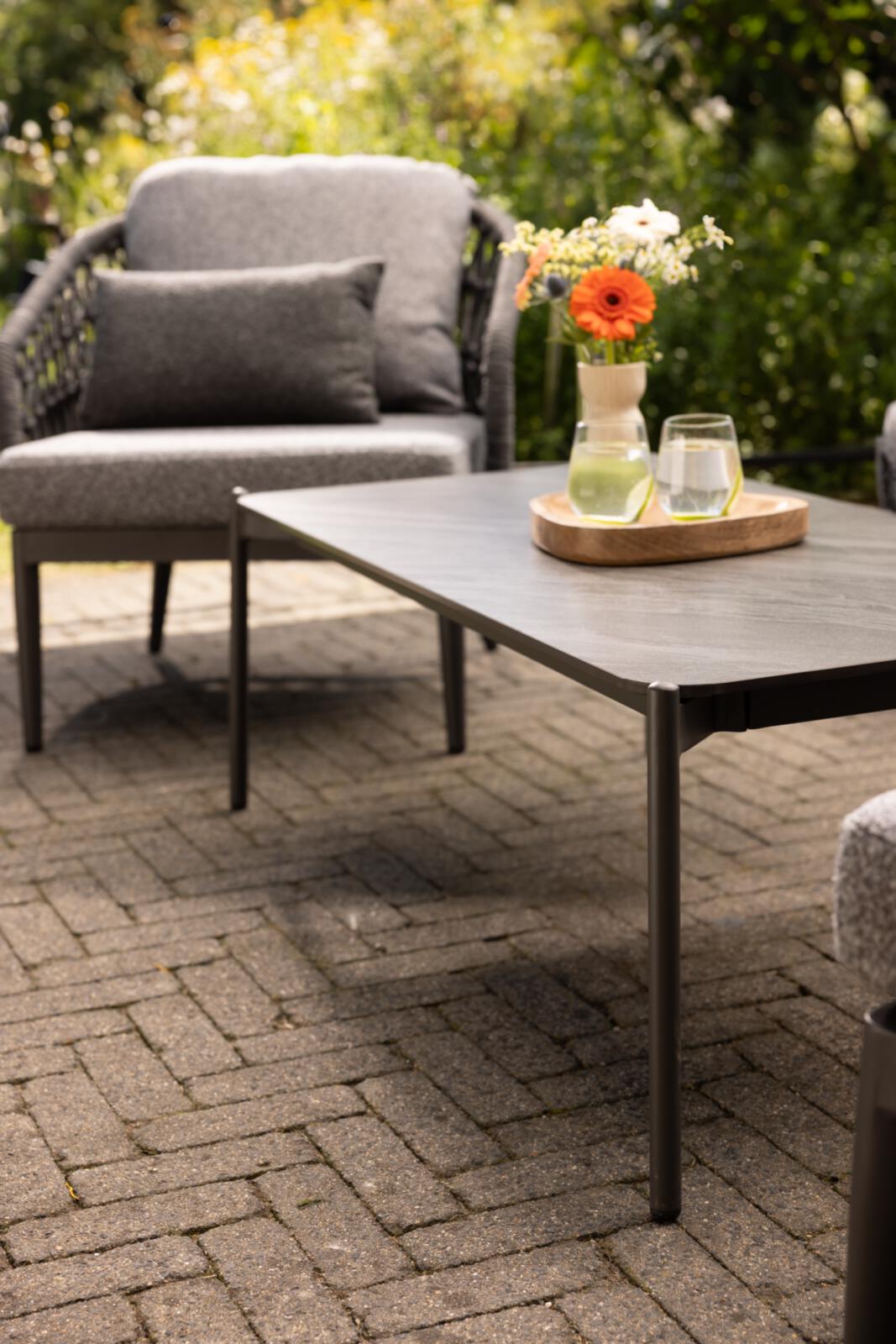 Interliving Couchtisch IL7013 in Pl. Sintered Stone anthrazit, Moebel, Tabelle, Kaffeetisch, Tischplatte