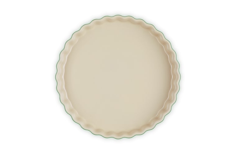 Le Creuset Tarte-Form Ø 28cm in Farbe Bamboo Green