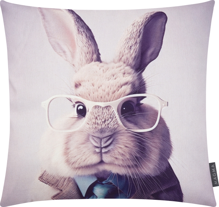 Magma Heimtex Kissenhülle RABBIT ca. 45x45cm in Farbe Meister Lampe