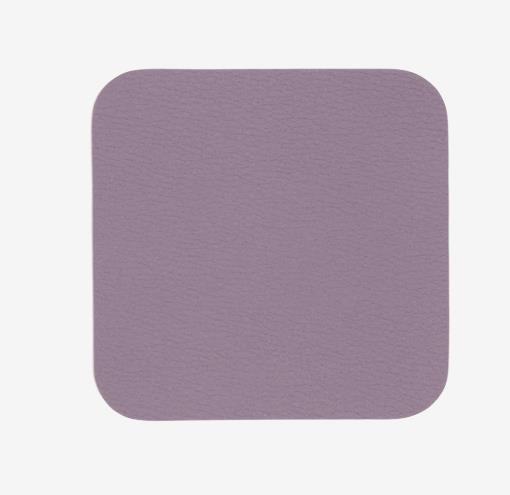 ASA Selection 4er-Set Untersetzer LEATHER OPTIC ca. B10 H0,2 T10 cm in lavendel, uvula?, ignore