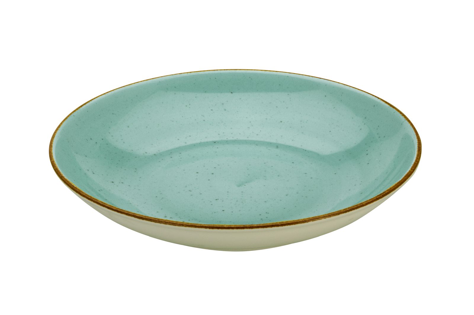 CreaTable Multifunktionsteller Vintage Nature in Farbe Aqua glänzend