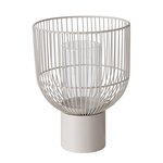 Boltze Windlicht Cindy H:30cm CINDY in Eisen pulverb./Klarglas