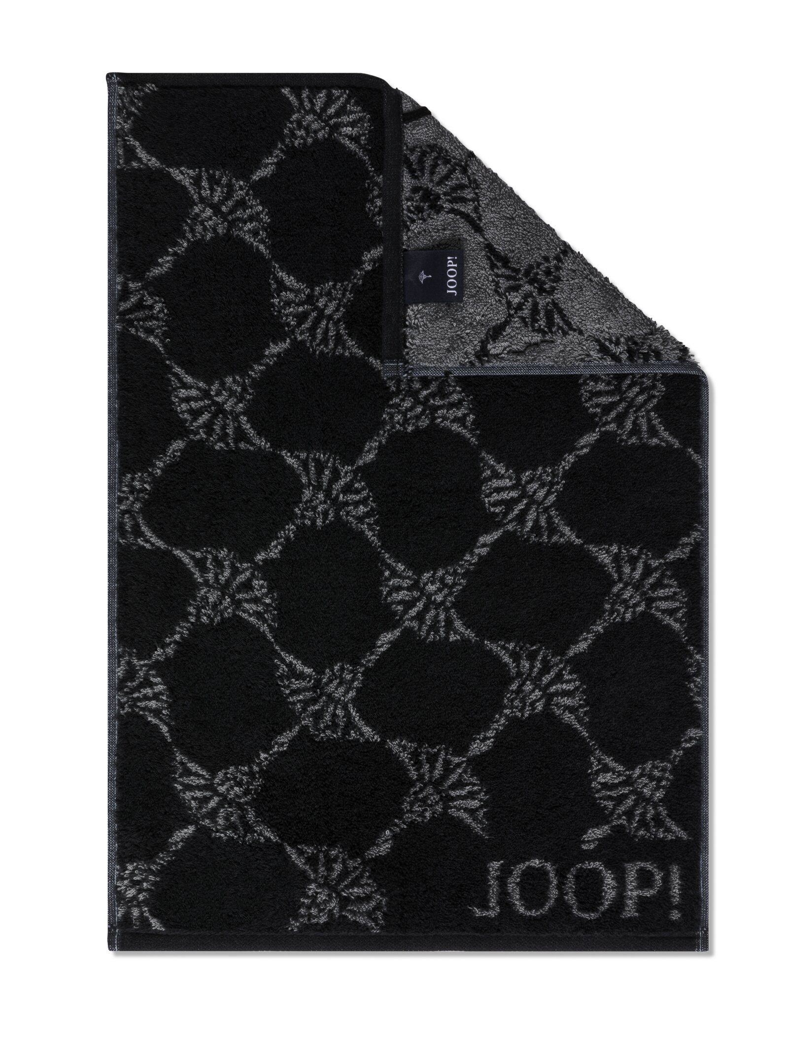 JOOP! Gästetuch Classic 30x50cm in Farbe schwarz
