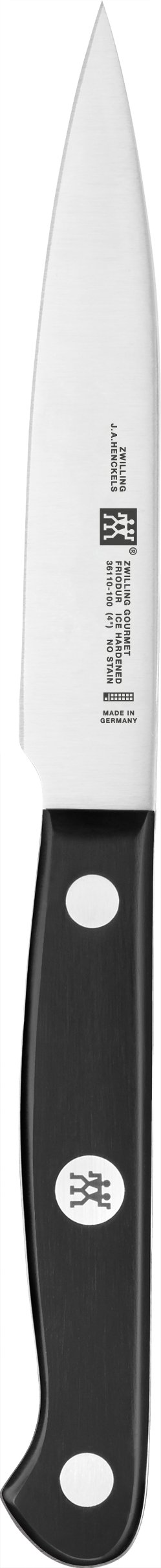 Zwilling Spick & Garniermesser GOURMET in Farbe Metallfarben/schwarz