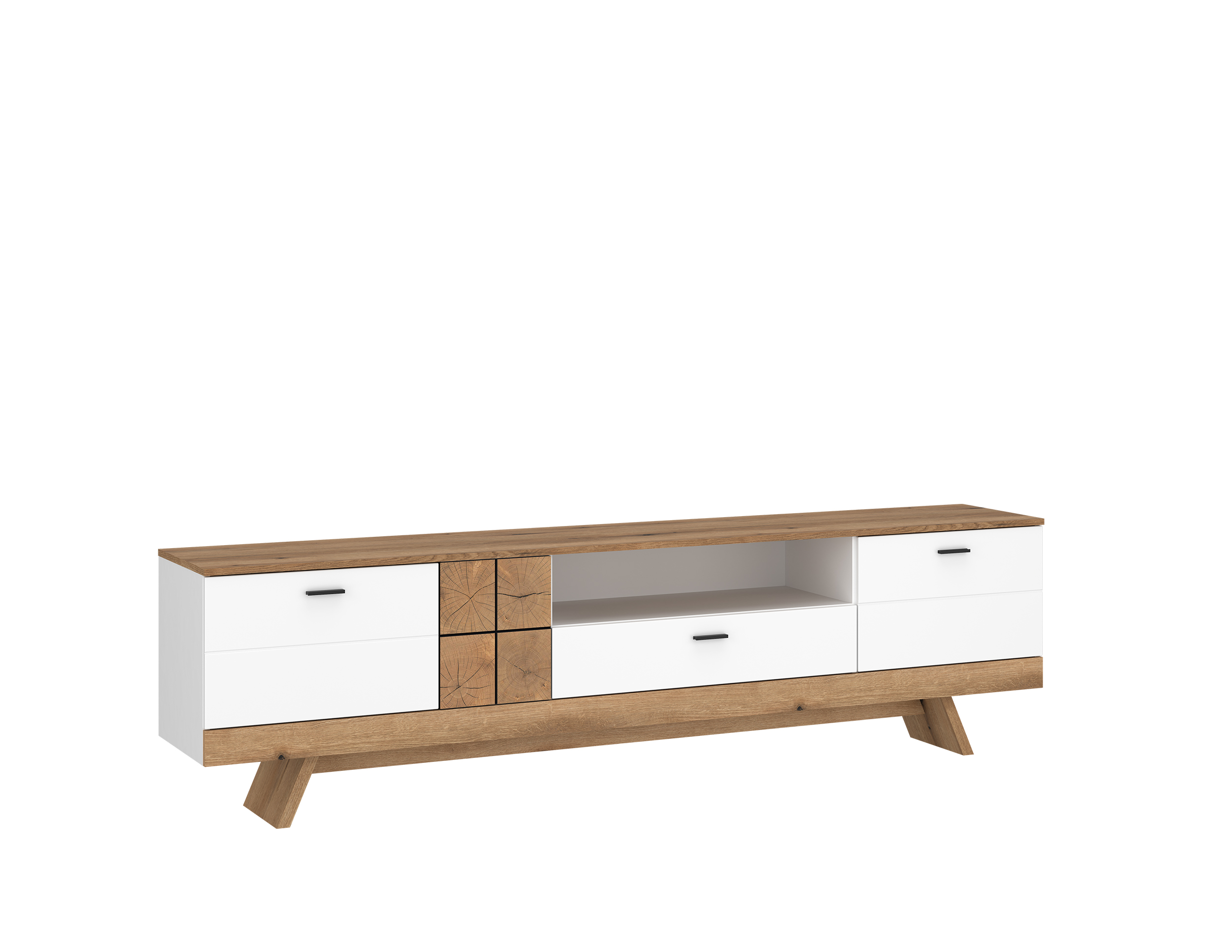 TV-Lowboard ORETA in Holzfarben Wojcik Meble TV-Lowboard ORETA in Coast Evoke Eiche