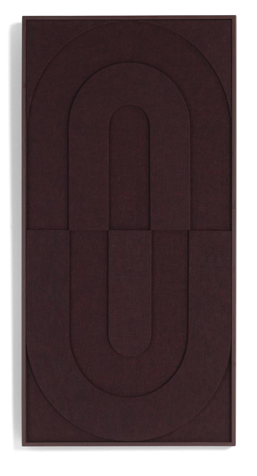 Coco Maison Bild JACE ca. B48 H96 T3 cm in bordeaux Coco Maison Bild JACE ca. B48 H96 T3 cm in bordeaux