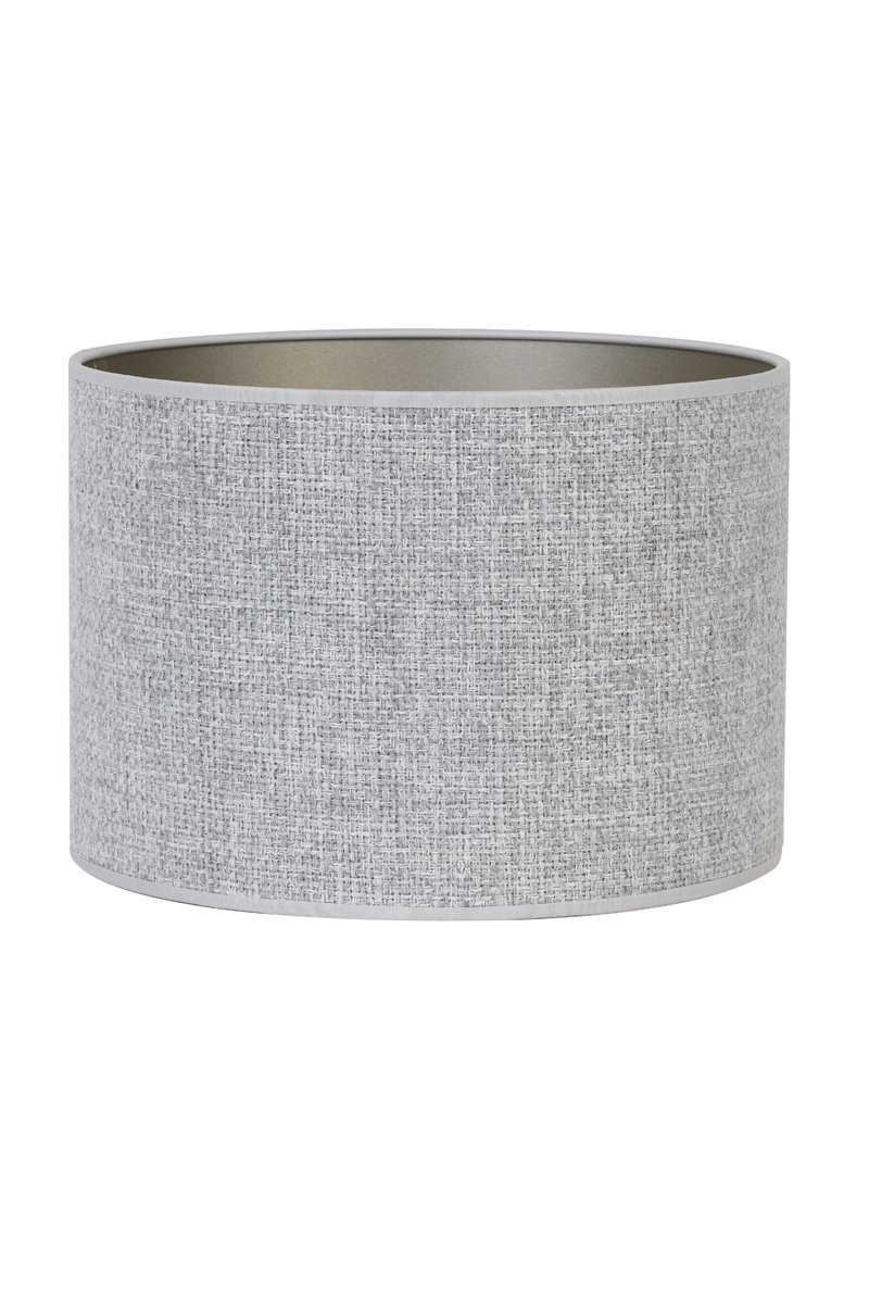 Light & Living Lampenschirm SAVERNA 40-30cm hell grau